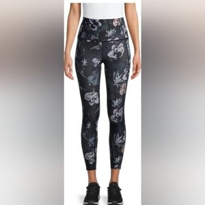 Athletic Works Women's‎ High Rise Printed Active Leggings, Size XS (0/2)